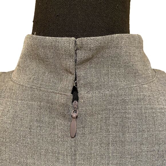 Antonio Melani ANIKA Belted Sheath Gray Dress, Sz 8 - Picture 3 of 9